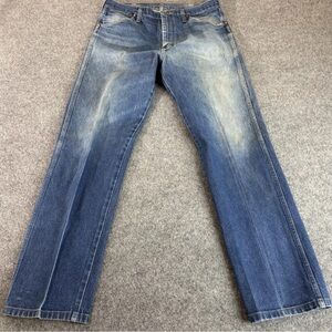 Wrangler Jeans Men’s 36x32 (Fits 34x31) Cowboy Cut 13MWZ Western Denim Blue